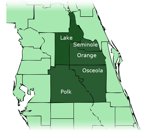 Orlando Florida Southern Pine Lumber location